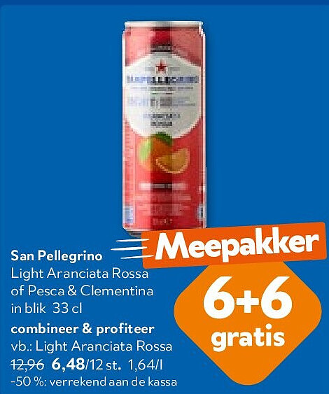 San Pellegrino Light Aranciata Rossa