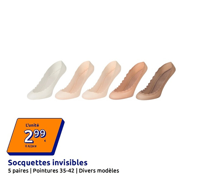 Socquettes invisibles