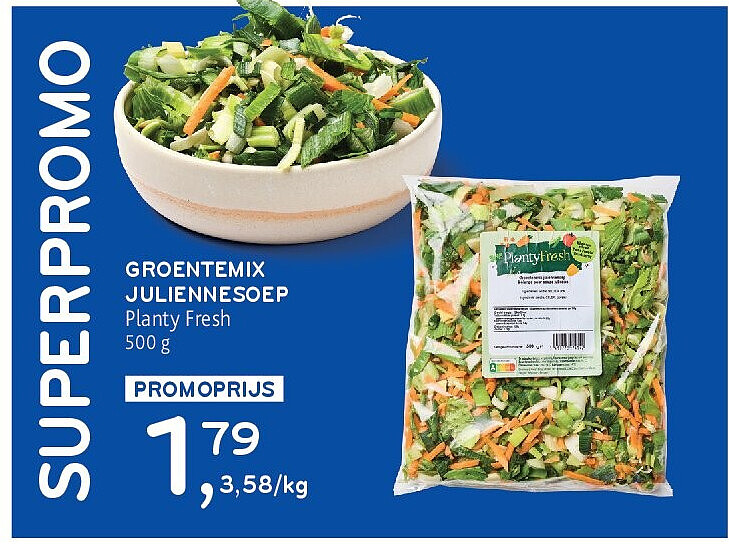 GROENTEMIX JULIENNESOEP