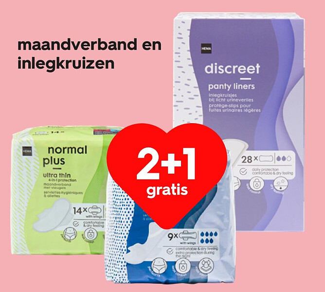 maandverband en inlegkruizen