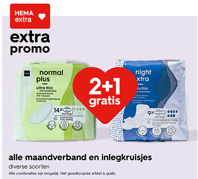 alle maandverband en inlegkruisjes