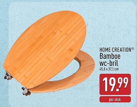 Bamboe wc-bril