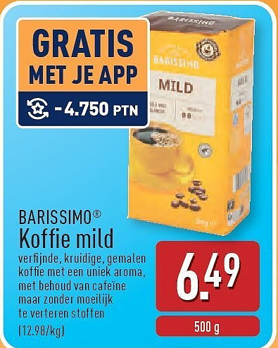 Koffie mild