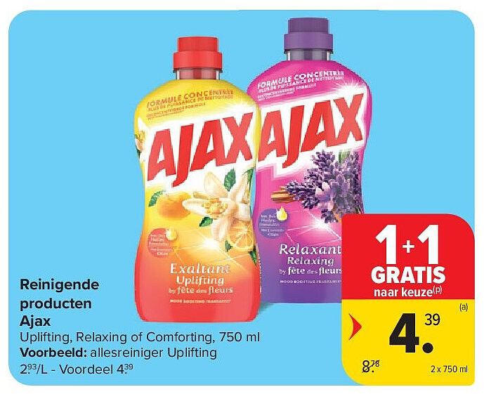 Reinigende producten Ajax