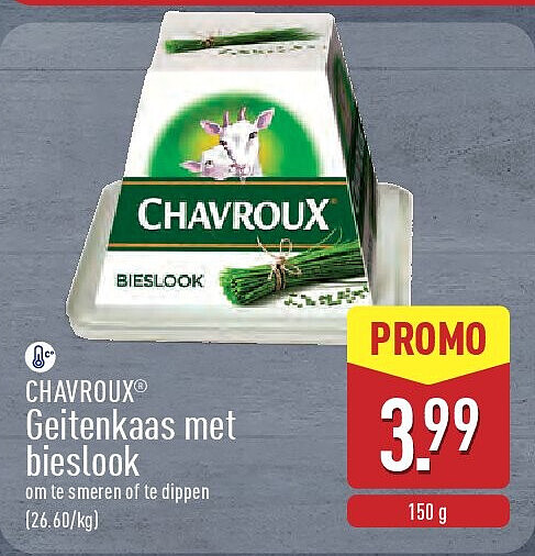 Geitenkaas met bieslook