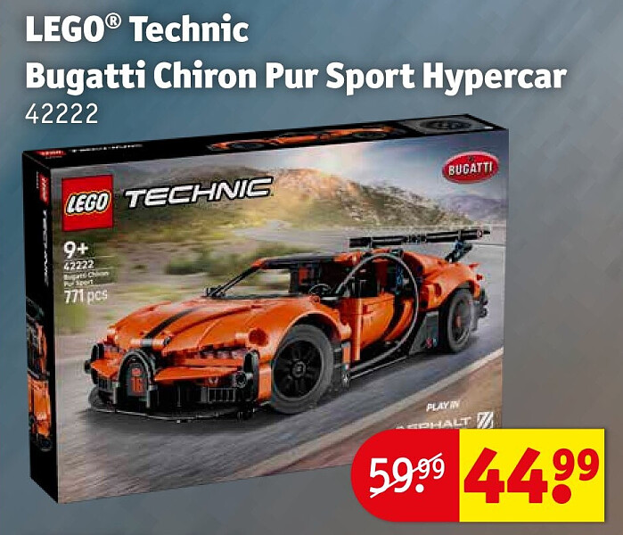 LEGO® Technic Bugatti Chiron Pur Sport Hypercar