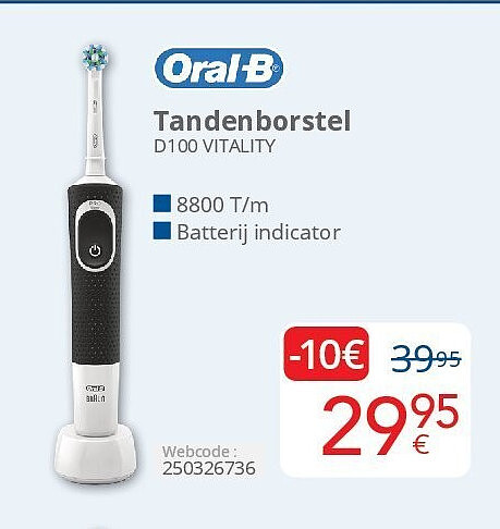 Oral-B Tandenborstel D100 VITALITY