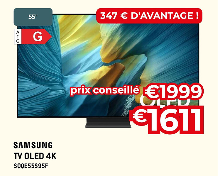 TV OLED 4K SQQE55S95F