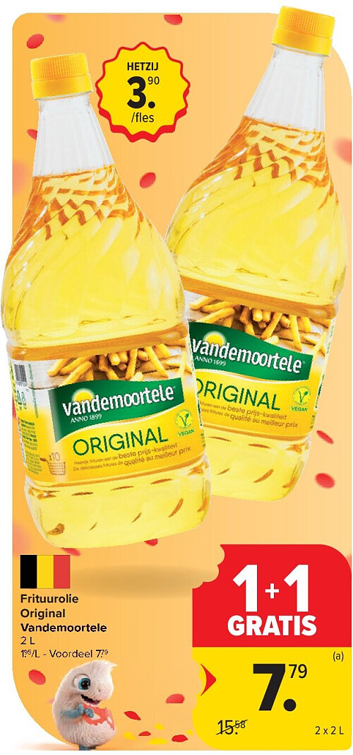 Frituurolie Original Vandemoortele