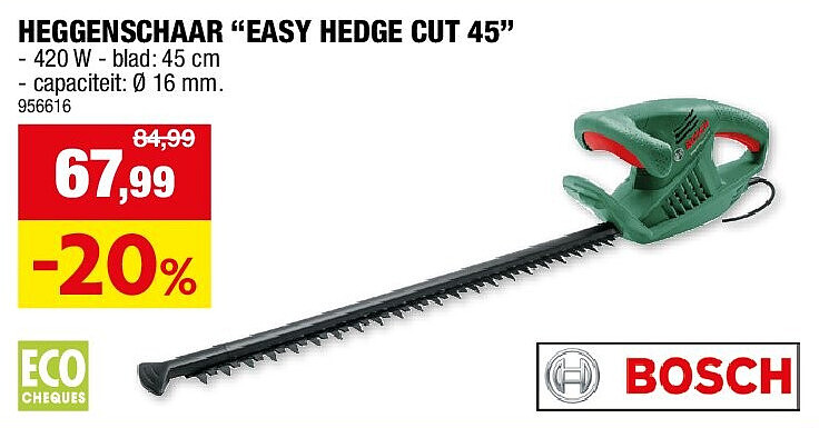 HEGGENSCHAAR “EASY HEDGE CUT 45”