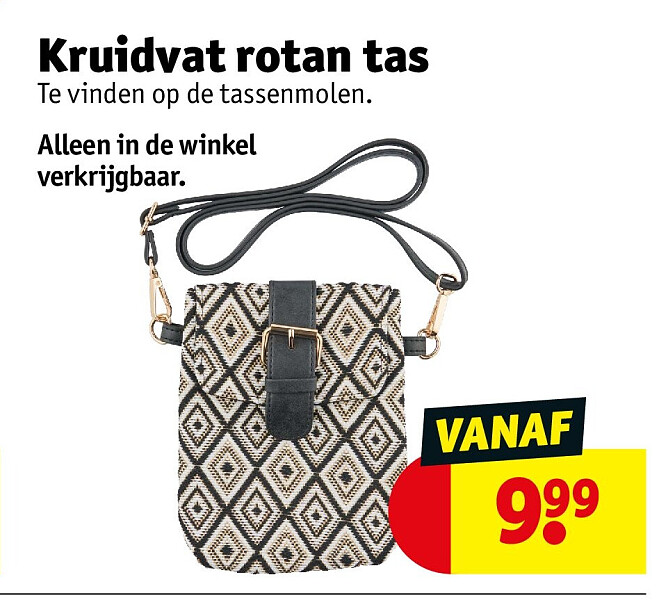 Kruidvat rotan tas