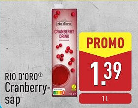 Cranberry­ sap