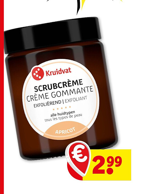 Kruidvat Originals Intensieve Reiniging Scrubcrème met Abrikoos