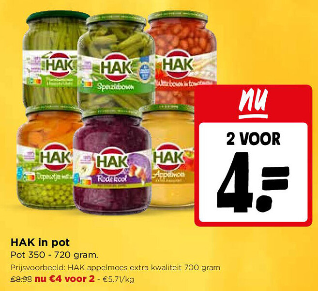 HAK in pot