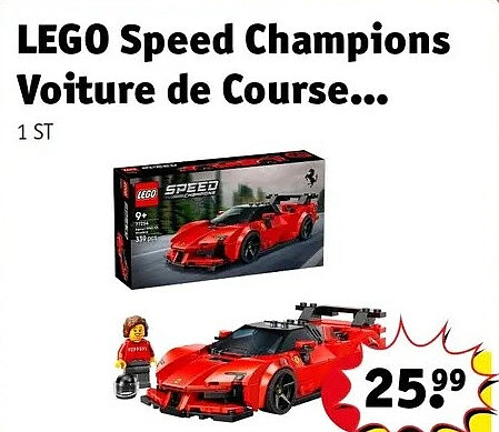 LEGO Speed Champions Voiture de Course.