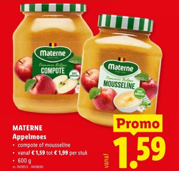 MATERNE Appelmoes