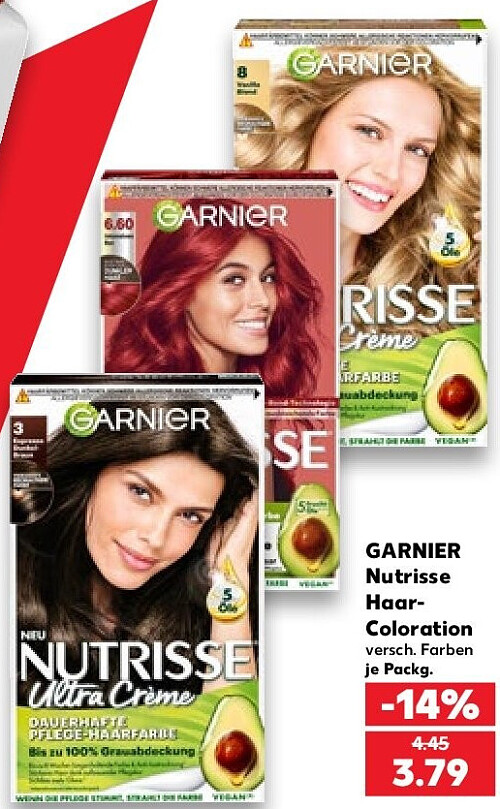 GARNIER Nutrisse Haar-Coloration