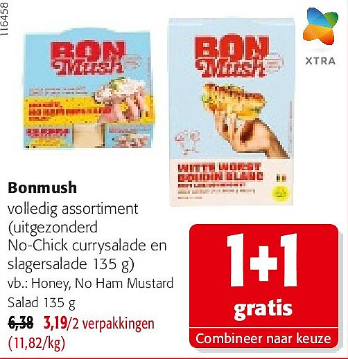 Bonmush Honey, No Ham Mustard Salad 135 g