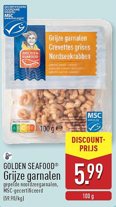 Grijze garnalen