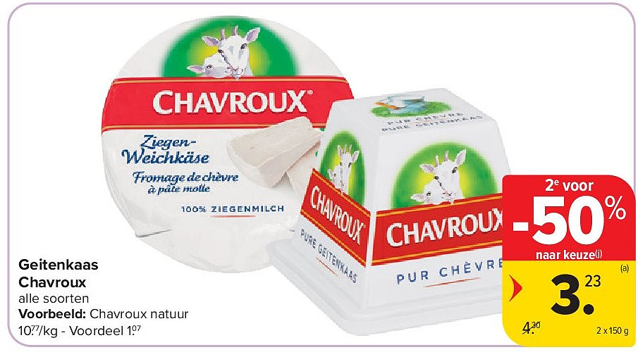 Geitenkaas Chavroux