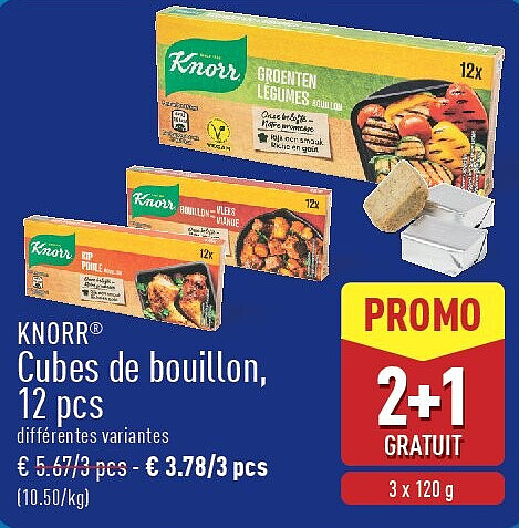 Cubes de bouillon, 12pcs