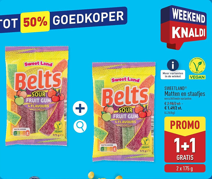 SWEETLAND® Matten en staafjes