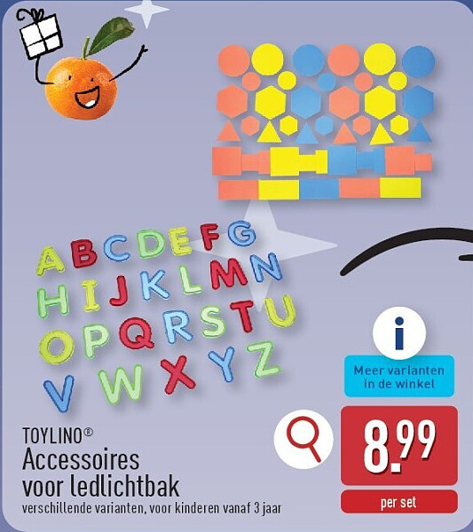 TOYLINO® Accessoires voor ledlichtbak