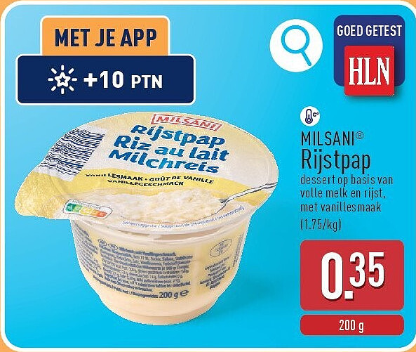 MILSANI® Rijstpap