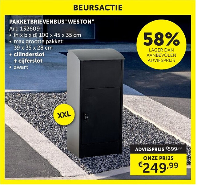 PAKKETBRIEVENBUS "WESTON"