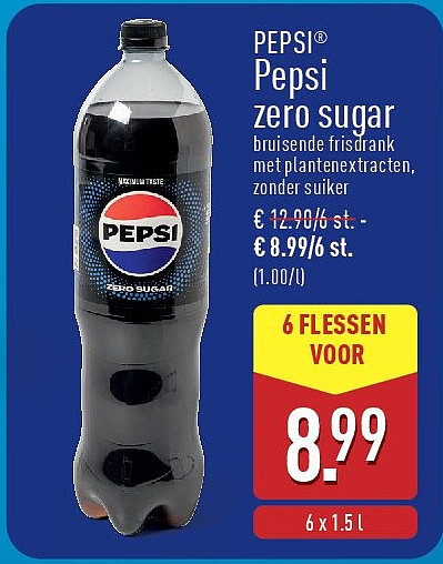 Pepsi zero sugar