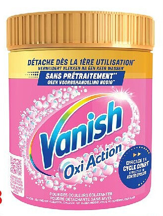 Poudre détachante Oxi Action, 480 g