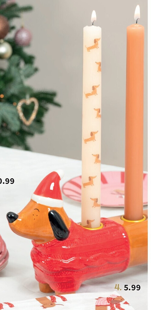Kandelaar 28 cm, 2 varianten