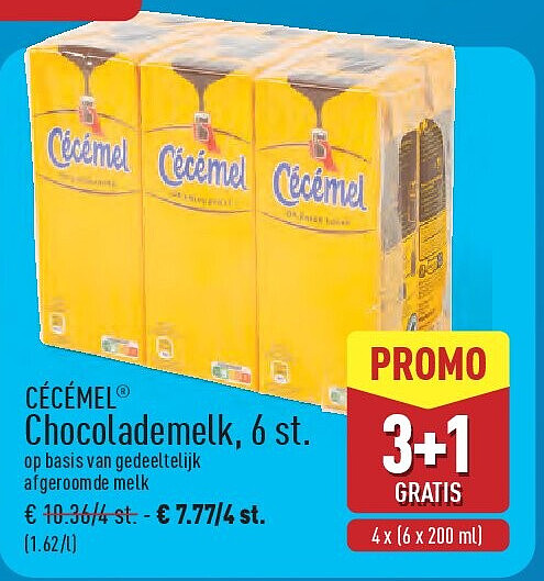 Chocolademelk, 6st.