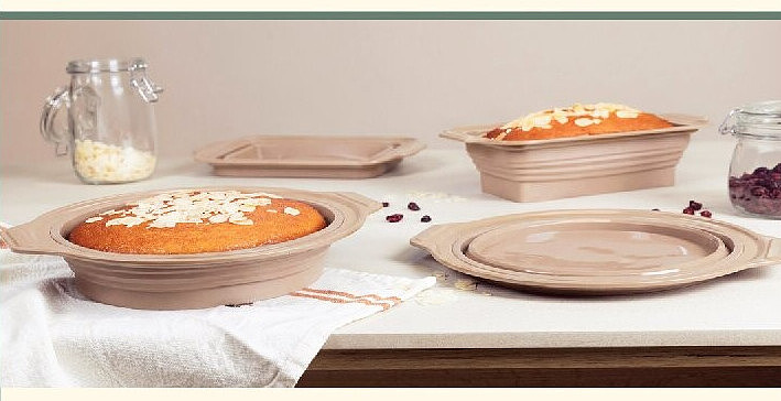 Moule à cake rétractable en silicone 26,5 x 17 cm