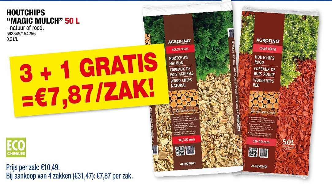 HOUTCHIPS “MAGIC MULCH” 50 L