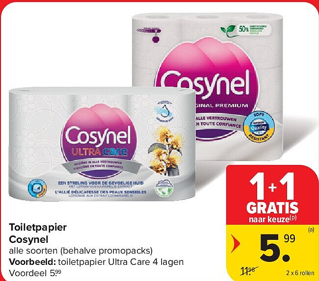 Toiletpapier Cosynel