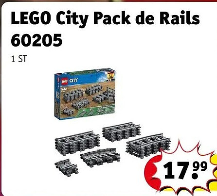 LEGO City Pack de Rails 60205