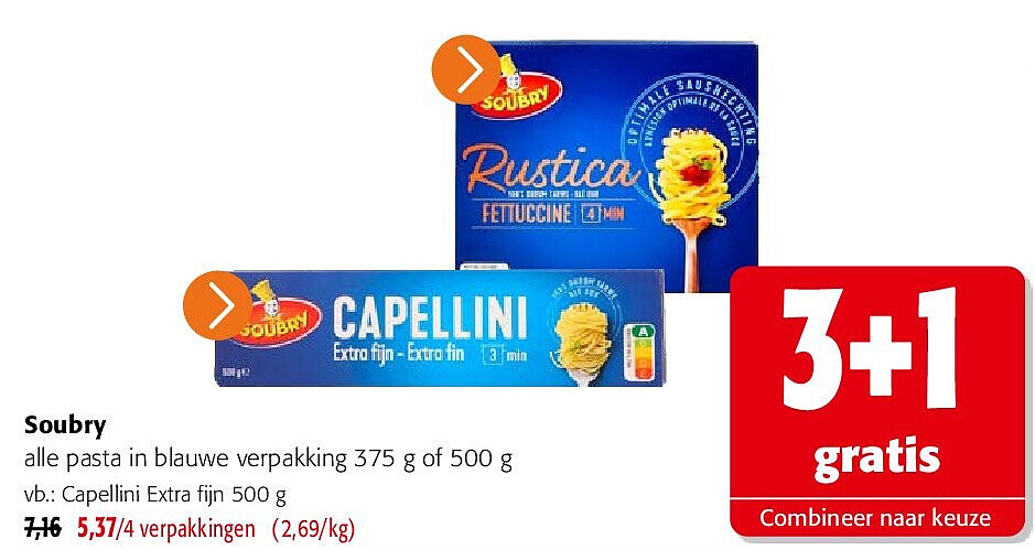 Soubry Capellini Extra fijn 500 g