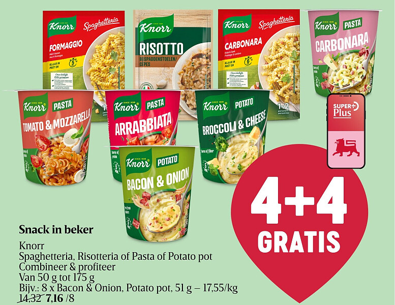 Snack in beker