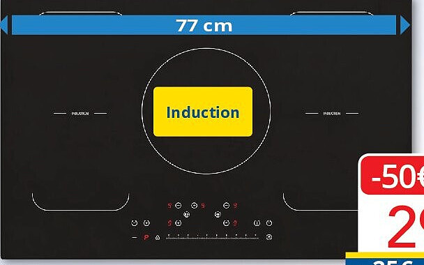 Table de cuisson à induction FRIAC IP7700