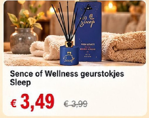 Sence of Wellness geurstokjes Sleep