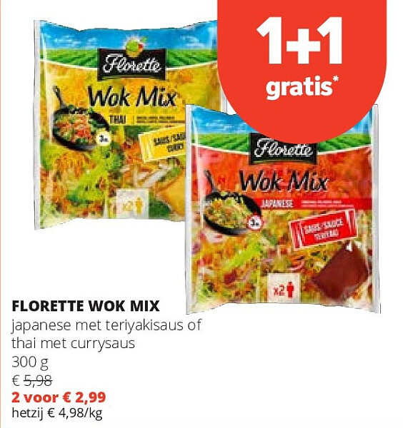 FLORETTE WOK MIX