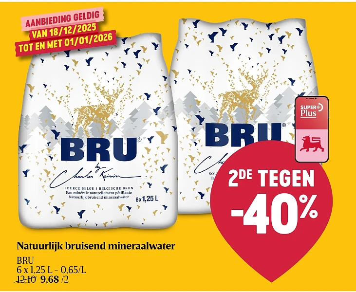 Natuurlijk bruisend mineraalwater