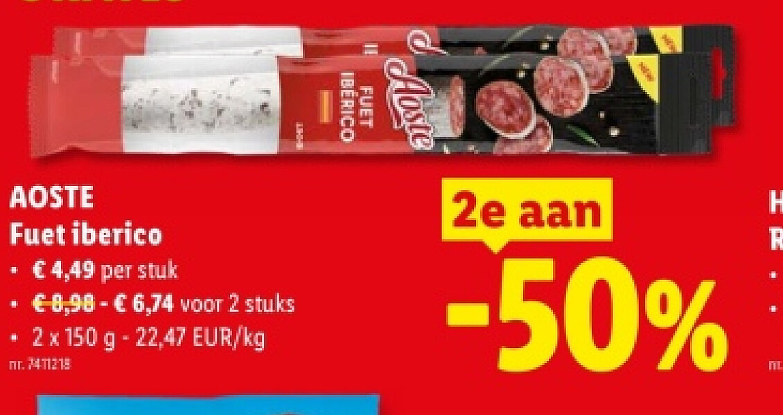 Fuet iberico