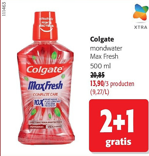 Colgate mondwater Max Fresh 500 ml