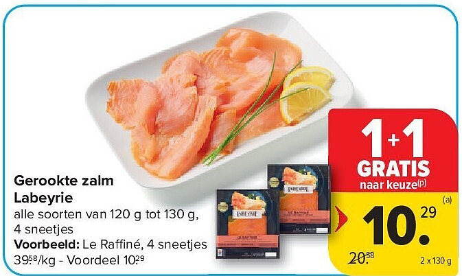 Gerookte zalm Labeyrie