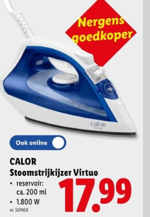 Stoomstrijkijzer Virtuo
