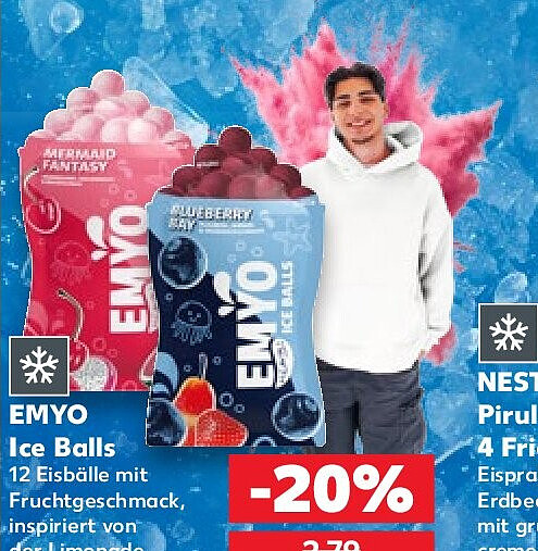 EMYÖ Ice Balls, 72-g-Packung
