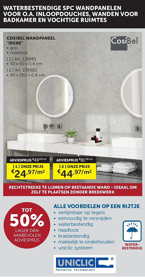 COSIBEL WANDPANEEL "IRENE"