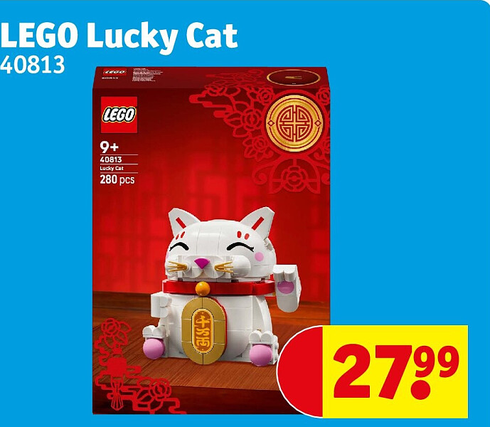 LEGO Lucky Cat Ontdek